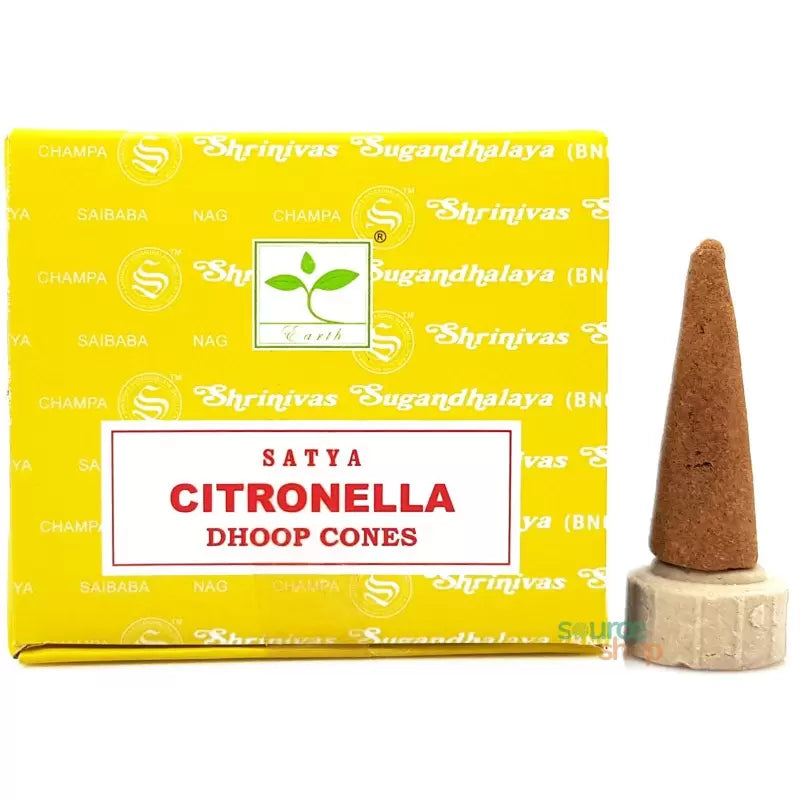 Encens Satya cônes Citronnelle