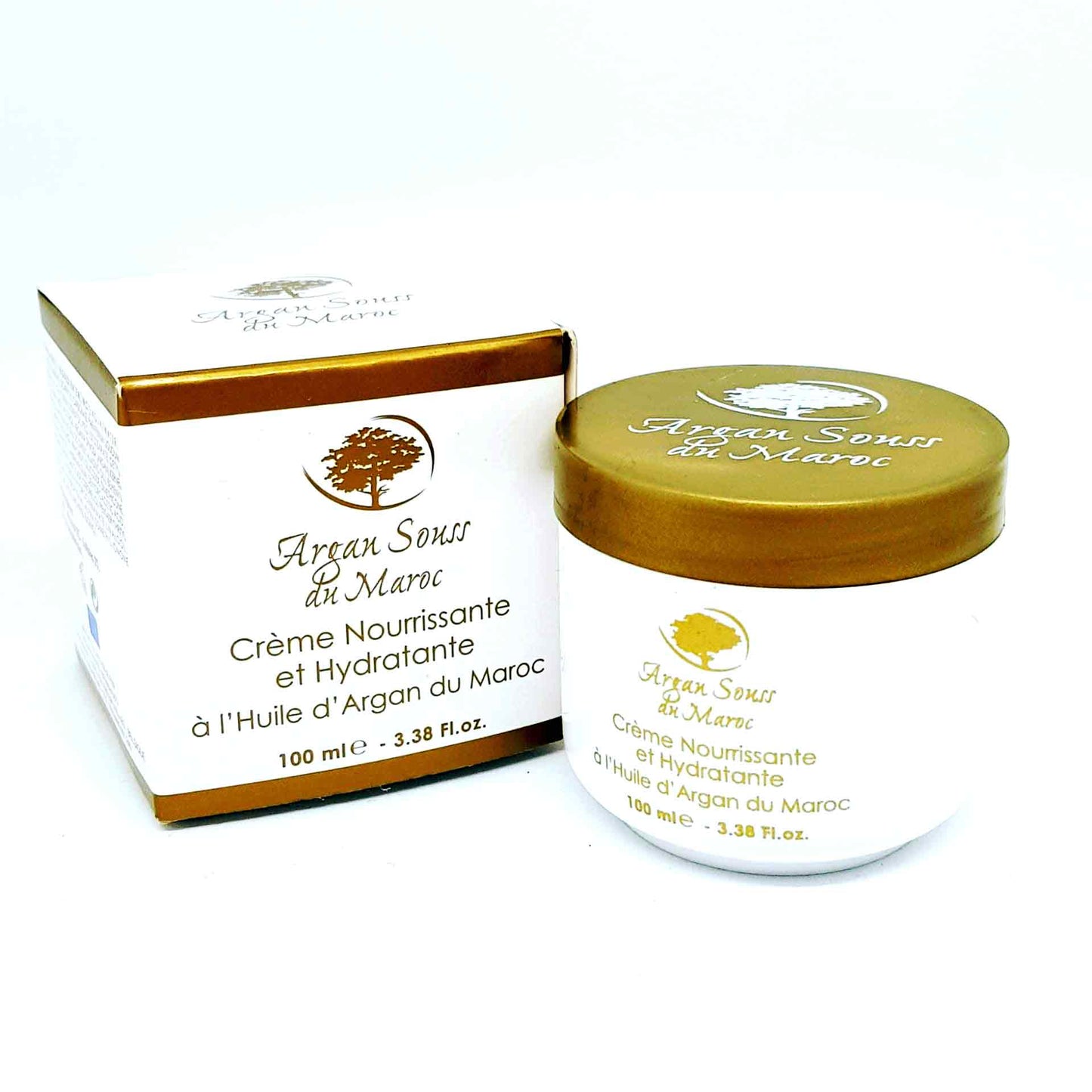 Crème de Soin Visage Argan Souss 100% Bio Naturelle (100ml)