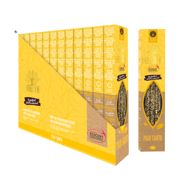 Encens Smudge Ecocert Herbio Palo Santo 20g