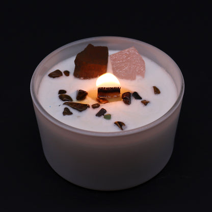 Bougie Chakra de Cristal - Chakra Sacré