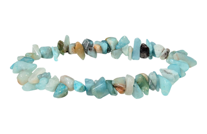 Bracelet Amazonite Perou A perles 8mm