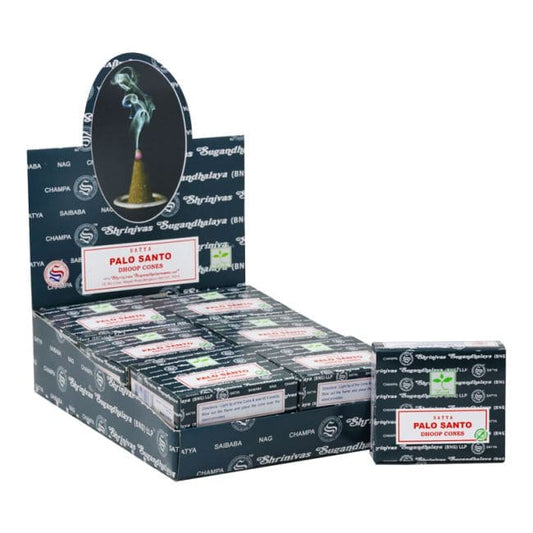 Encens Satya Palo Santo – Cônes Purification & Énergie Positive