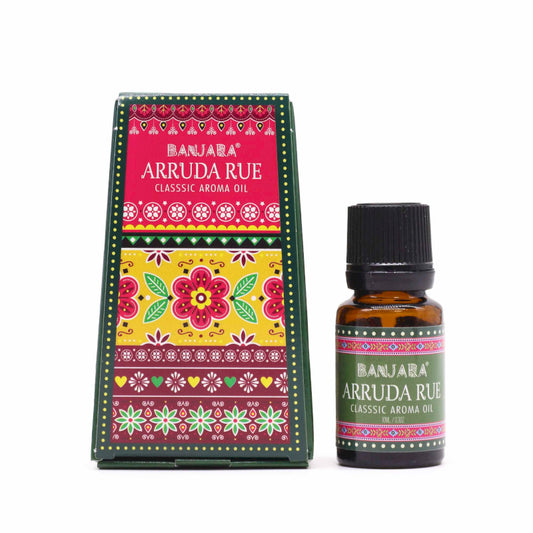 Huile Parfumée Indienne Banjara - Arruda Rue (10ml)