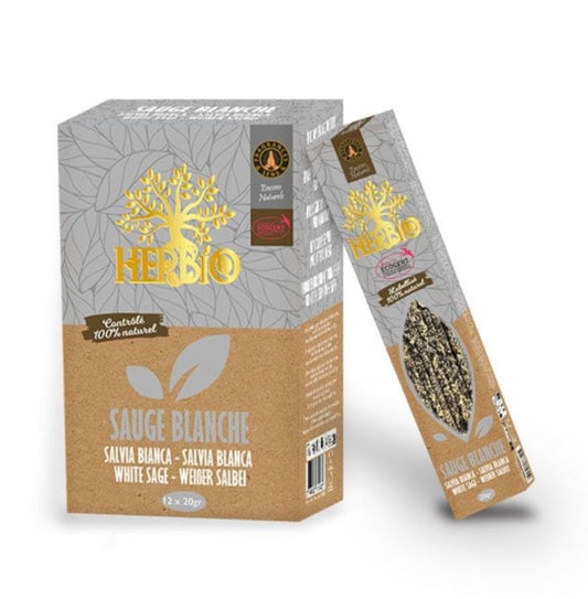 Encens Smudge Ecocert Herbio Sauge Blanche 20g