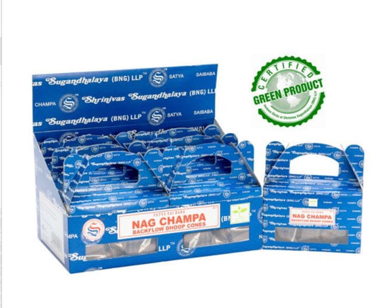 Encens Backflow Cônes Nag Shampa