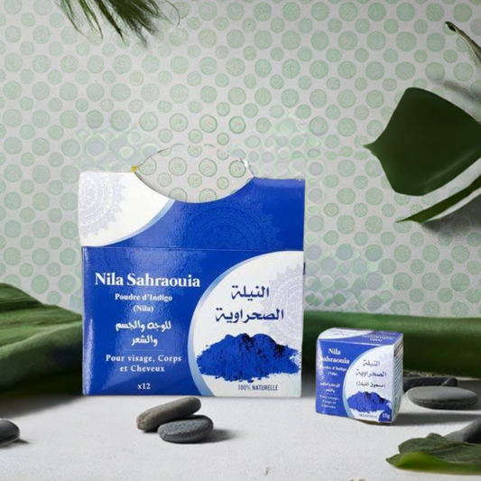 Nila Bleu Sahraouia - Poudre d'Indigo sahara