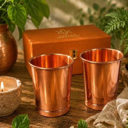 Hammered Copper Cups – Authentic Ayurvedic Ritual