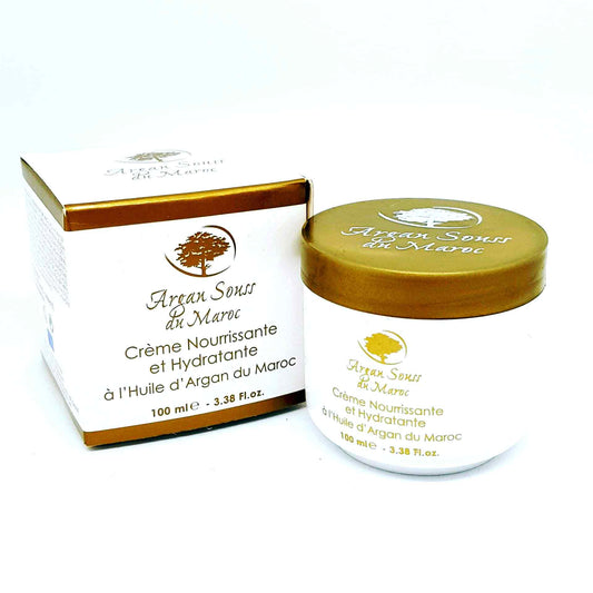 Crème de Soin Visage Argan Souss  100% Bio Naturelle (100ml)