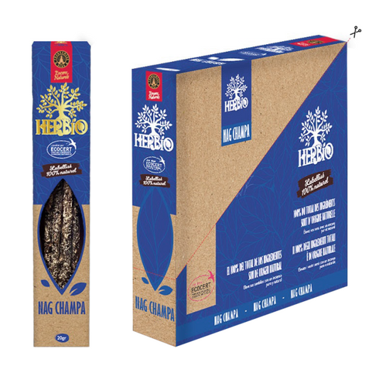Encens Smudge Ecocert Herbio Nag Champa 20g