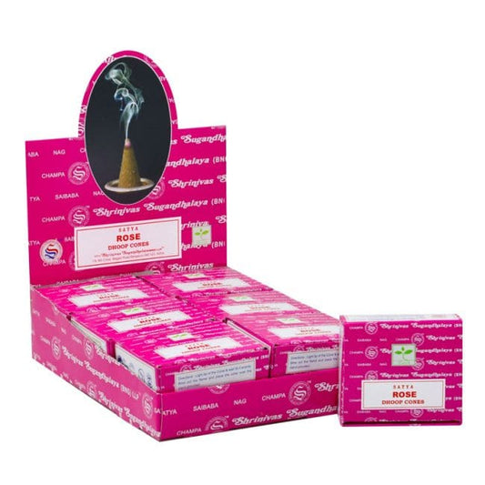 Encens Satya Rose en Cônes